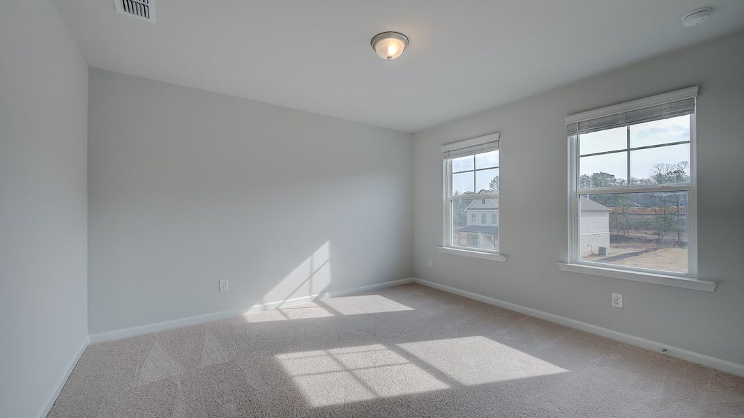Furnished interior view inside a new home in Hamilton Lakes, Loganville (Image 19). Furnished interior view inside a new home in Hamilton Lakes, Loganville (Image 19).