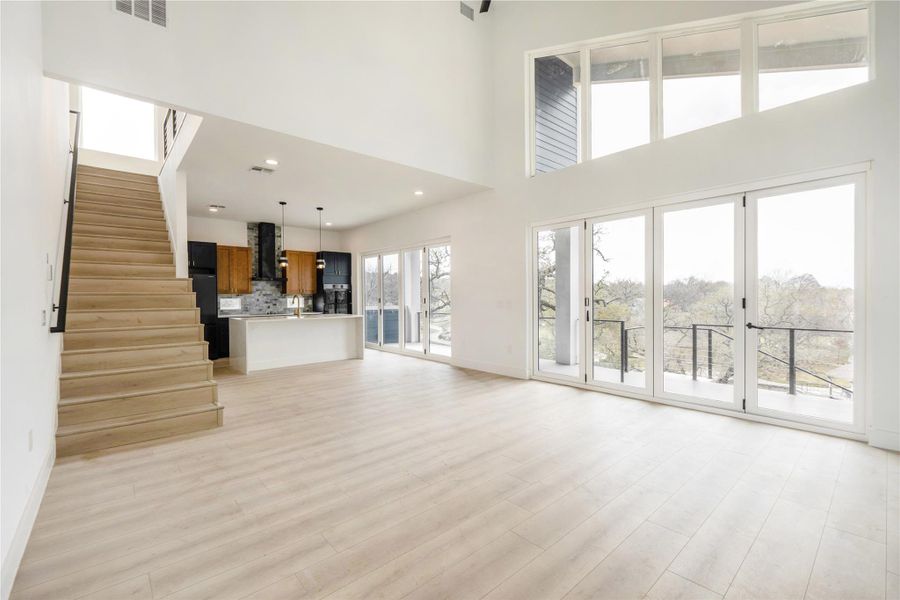 Vertical stair spindals still to be added