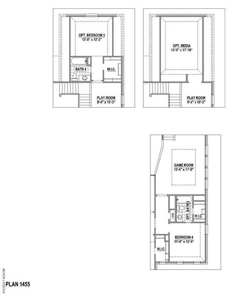 Floor plan options