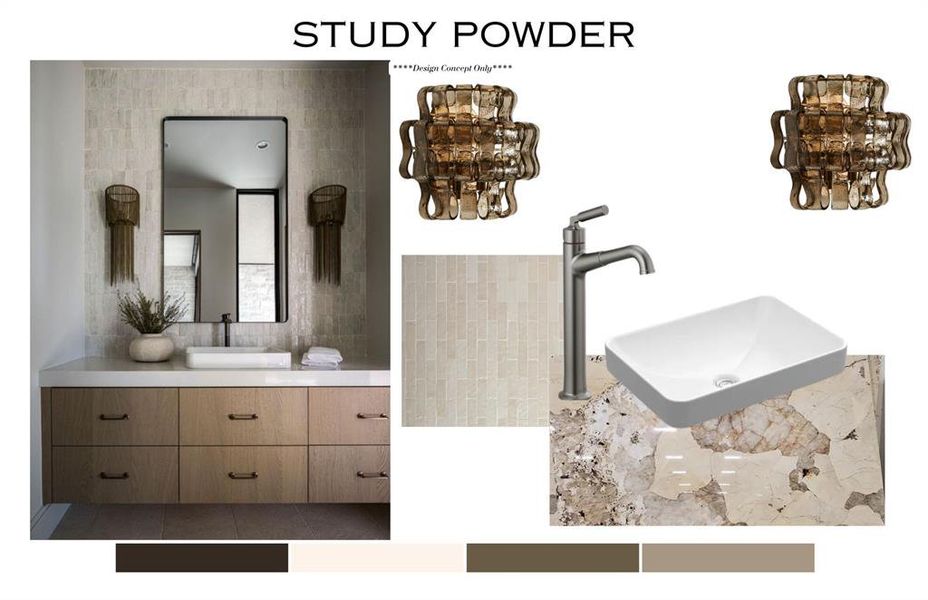 Formal powder bath