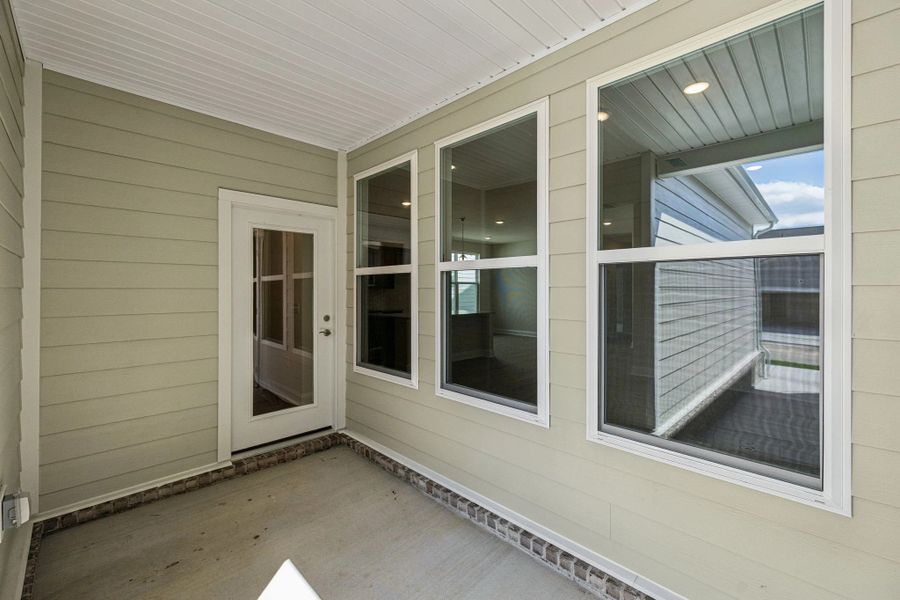 Exterior details and patio area of a home in Stewart's Glen | 55+ Community, Smyrna (Image 15). Exterior details and patio area of a home in Stewart's Glen | 55+ Community, Smyrna (Image 15).