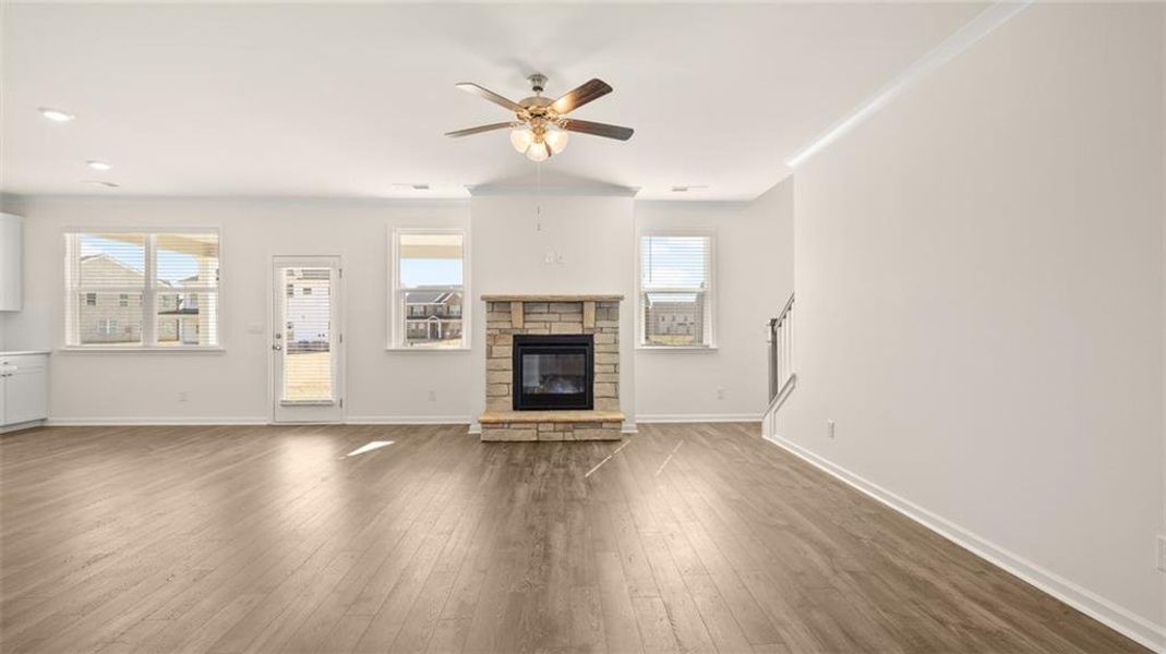Spacious, unfurnished interior of a new home in Westland, Bogart (Image 19).