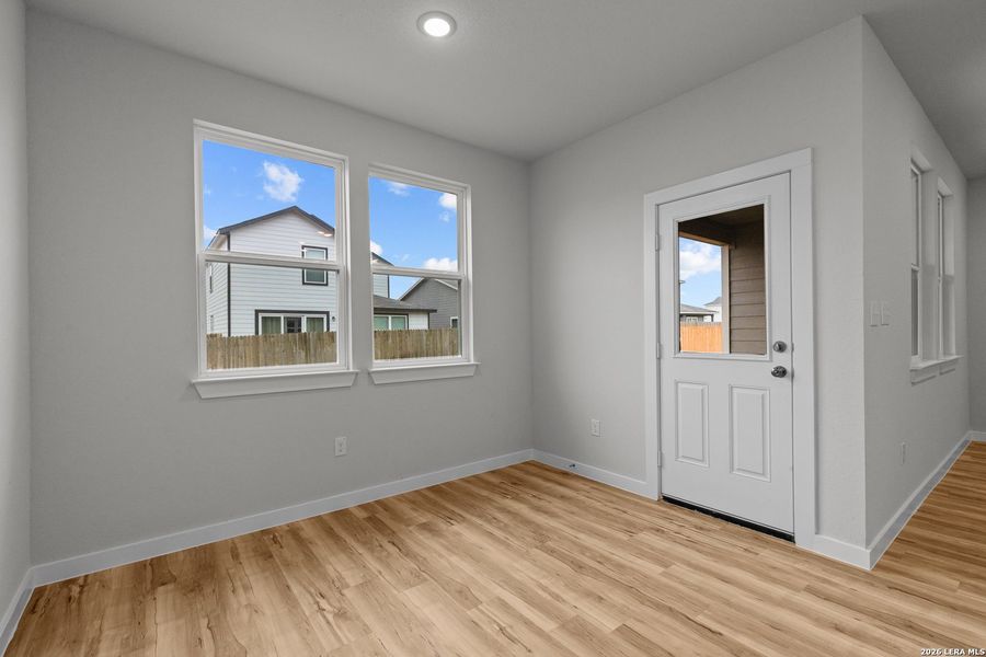Spacious, unfurnished interior of a new home in Cinco Lakes, San Antonio (Image 10). Spacious, unfurnished interior of a new home in Cinco Lakes, San Antonio (Image 10).