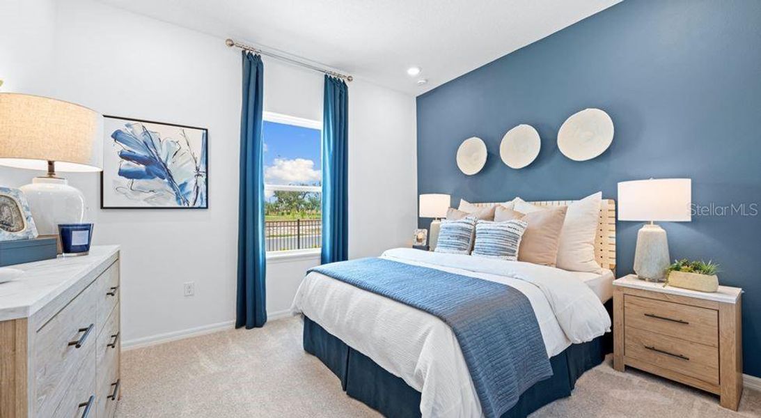 Furnished interior view inside a new home in Palms at Coasterra, Palmetto (Image 17).