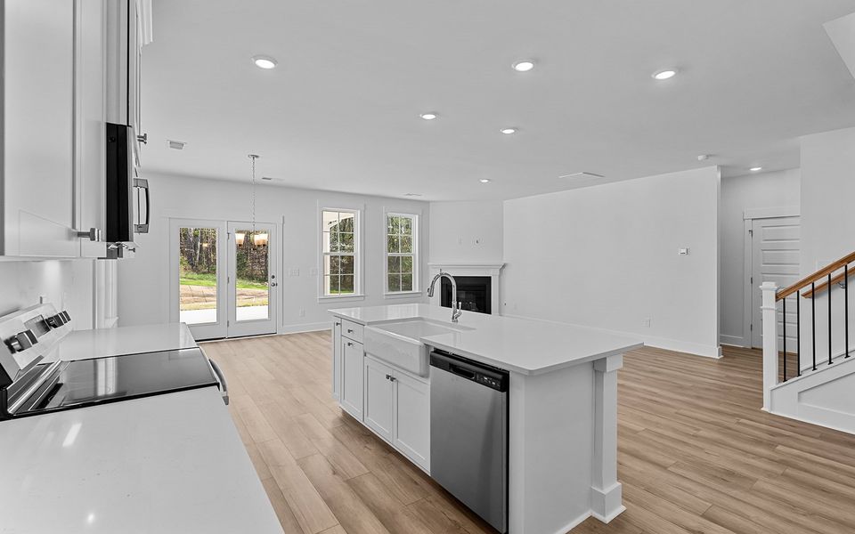 Furnished interior view inside a new home in Fieldstone, Lexington (Image 11).