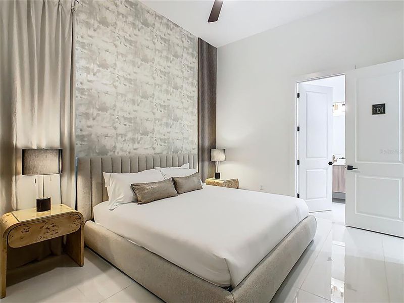 Furnished interior view inside a new home in , Reunion (Image 17). Furnished interior view inside a new home in , Reunion (Image 17).