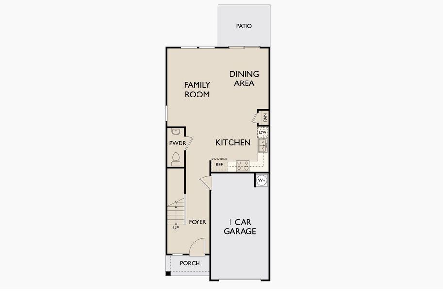 2D floor plan layout of this home in Pinckney Place, North Charleston, SC (Image 3).