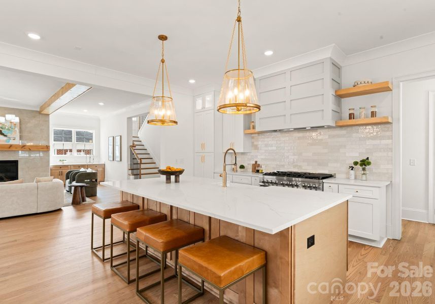 Furnished interior view inside a new home in , Charlotte (Image 7).