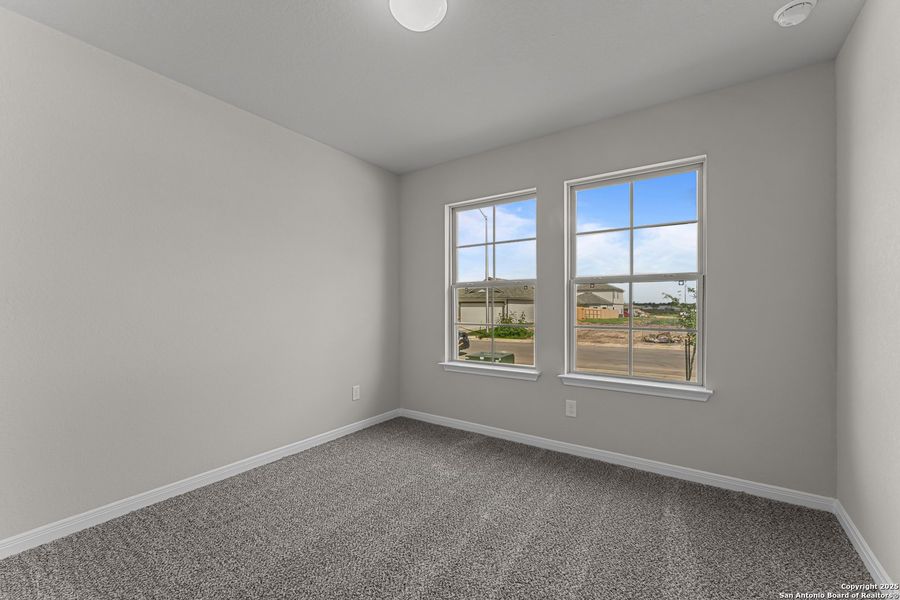 Spacious, unfurnished interior of a new home in Meadows at Clear Springs, New Braunfels (Image 27). Spacious, unfurnished interior of a new home in Meadows at Clear Springs, New Braunfels (Image 27).