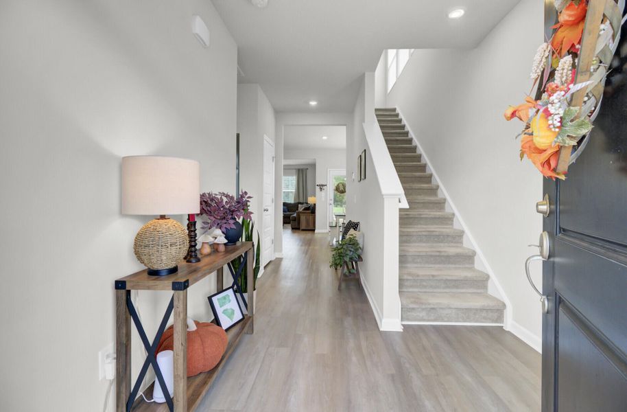 Furnished interior view inside a new home in , Summerville (Image 15).