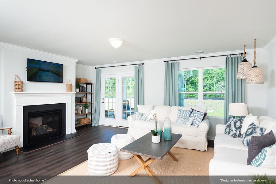 Furnished interior view inside a new home in Ellington, Elgin (Image 6).