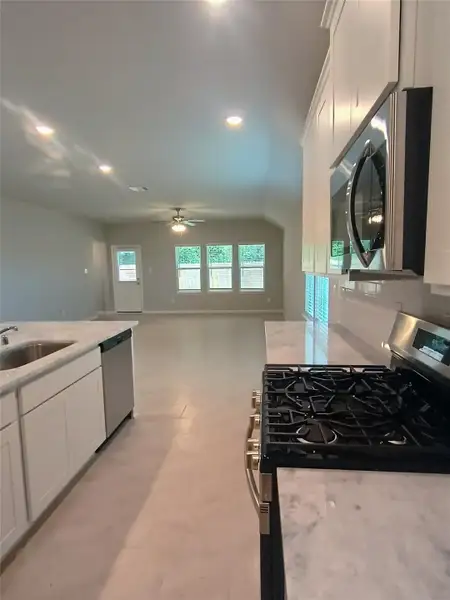 Furnished interior view inside a new home in Splendora Fields, Splendora (Image 7).