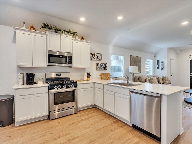Furnished interior view inside a new home in Tavola: Gulf Coast Collection, New Caney (Image 14).