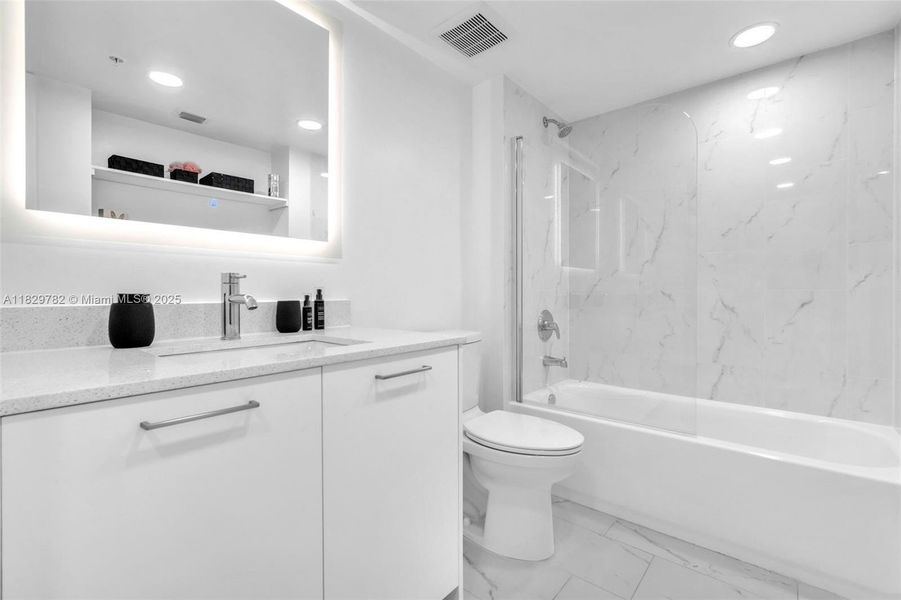 Furnished interior view inside a new home in , Hollywood (Image 4).