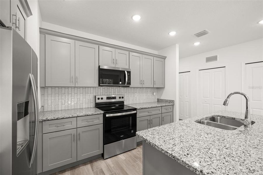 Furnished interior view inside a new home in , Sebring (Image 8).