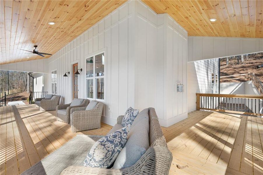 Furnished interior view inside a new home in , Ball Ground (Image 30).