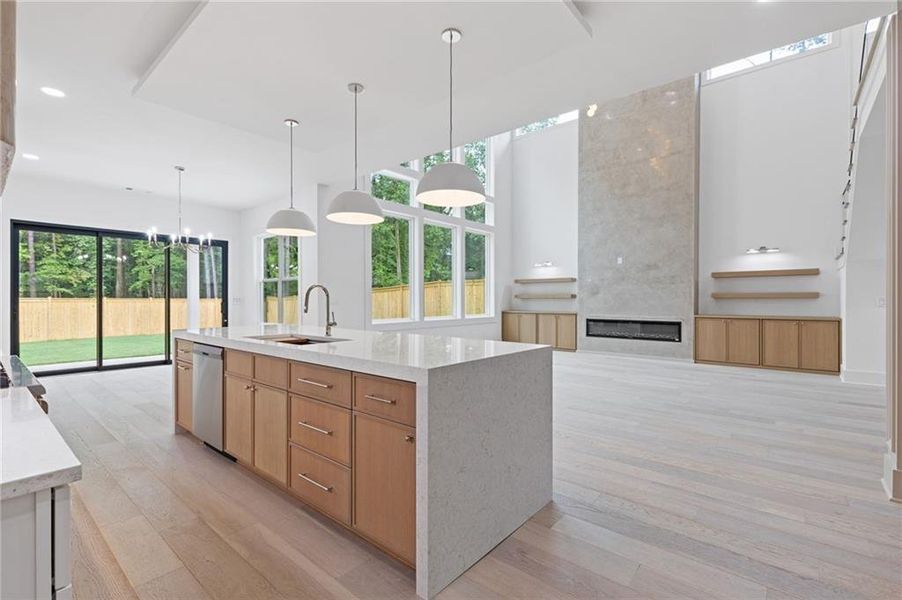 Furnished interior view inside a new home in , Lilburn (Image 5).