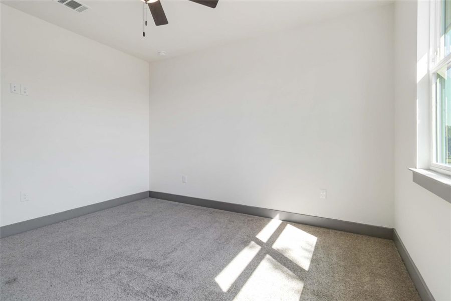 Bedroom #3 without virtual staging