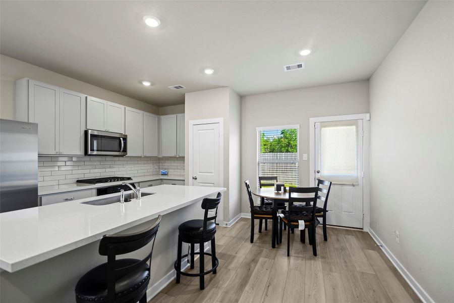Furnished interior view inside a new home in Laurel Landing, Alvin (Image 10).