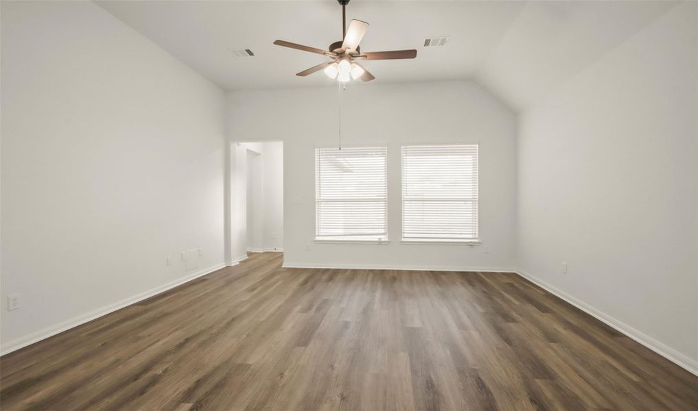 Cozy great room (*Photo not of actual home and used for illustration purposes only.) Cozy great room (*Photo not of actual home and used for illustration purposes only.)