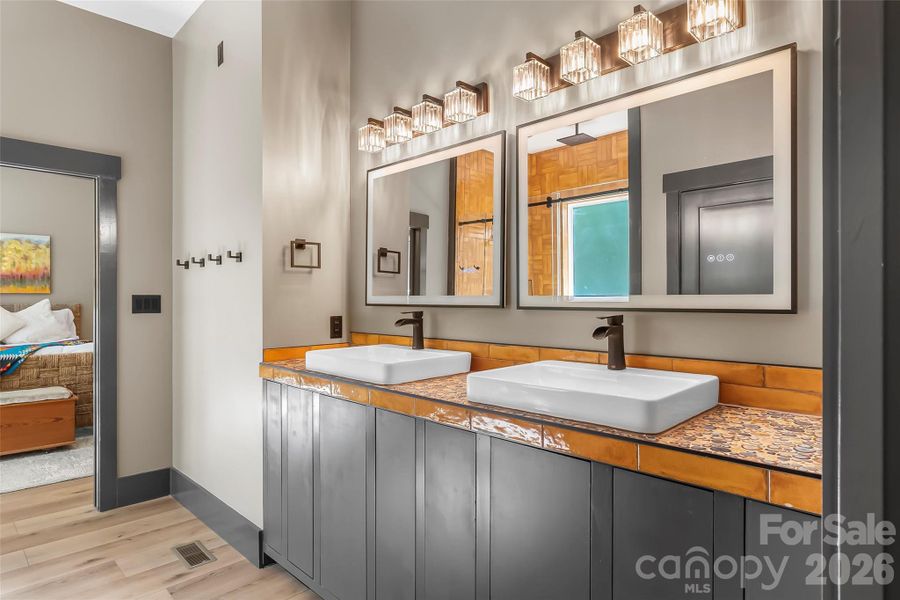 Furnished interior view inside a new home in , Morganton (Image 13).