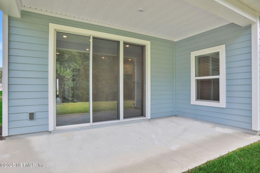 Exterior details and patio area of a home in TrailMark, St. Augustine (Image 25). Exterior details and patio area of a home in TrailMark, St. Augustine (Image 25).