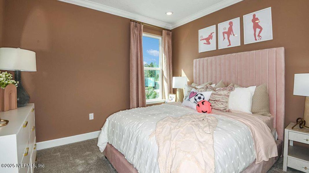 Furnished interior view inside a new home in Colbert Landings, Palm Coast (Image 14).