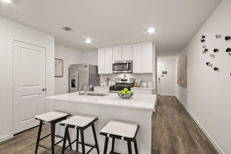 Furnished interior view inside a new home in Sunset Valley, Hockley (Image 11).