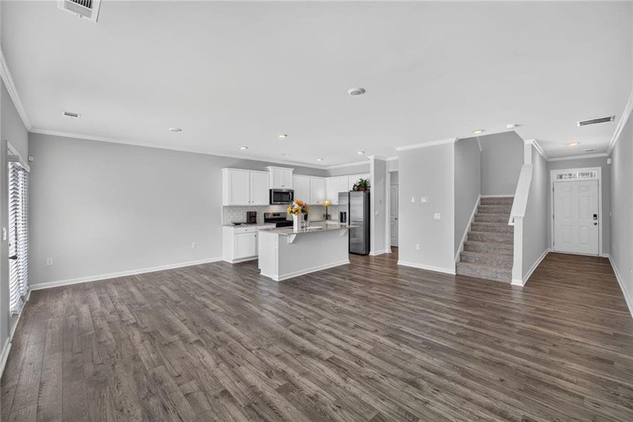 Spacious, unfurnished interior of a new home in , Buford (Image 15). Spacious, unfurnished interior of a new home in , Buford (Image 15).