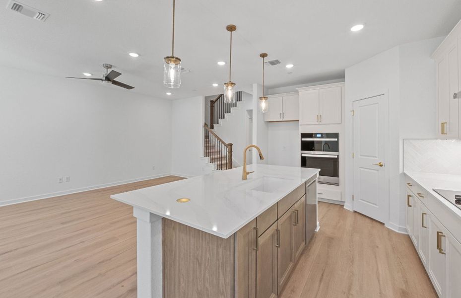 Furnished interior view inside a new home in Monarch on Main, Round Rock (Image 10).