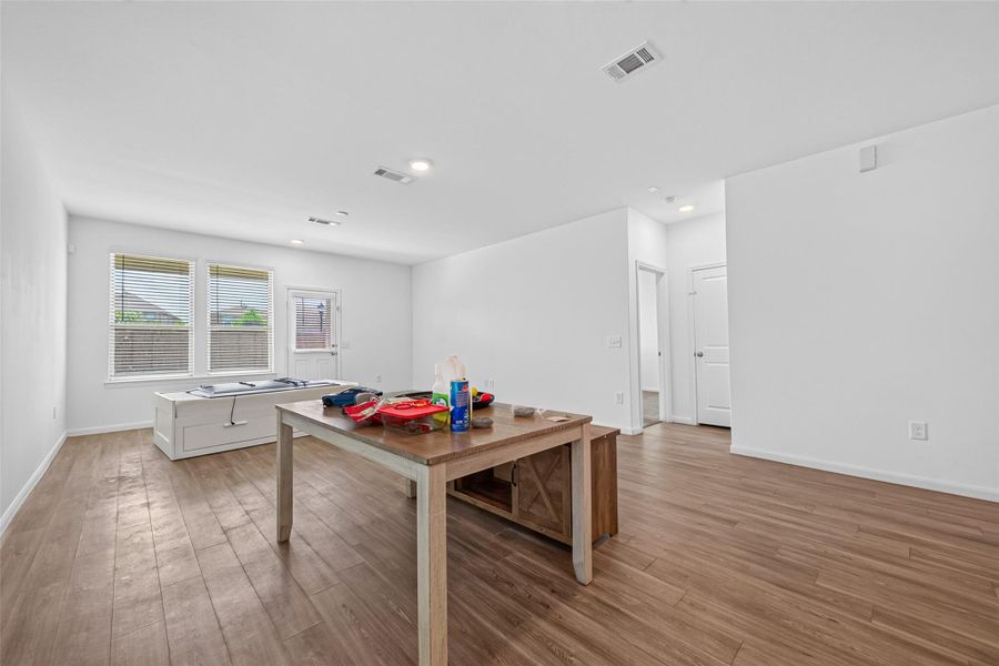 Furnished interior view inside a new home in Marvida, Cypress (Image 9).