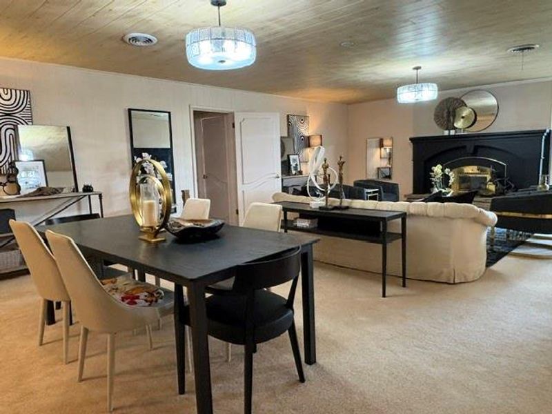 Furnished interior view inside a new home in , Graford (Image 16). Furnished interior view inside a new home in , Graford (Image 16).
