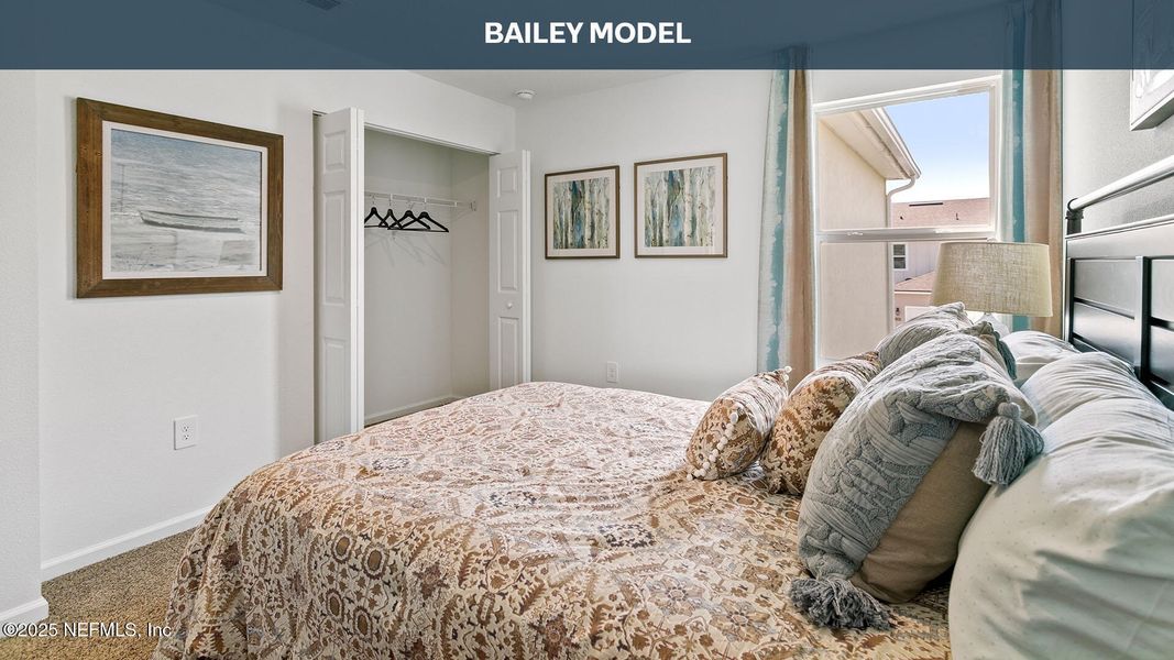 Furnished interior view inside a new home in Liberty Cove, Yulee (Image 14). Furnished interior view inside a new home in Liberty Cove, Yulee (Image 14).