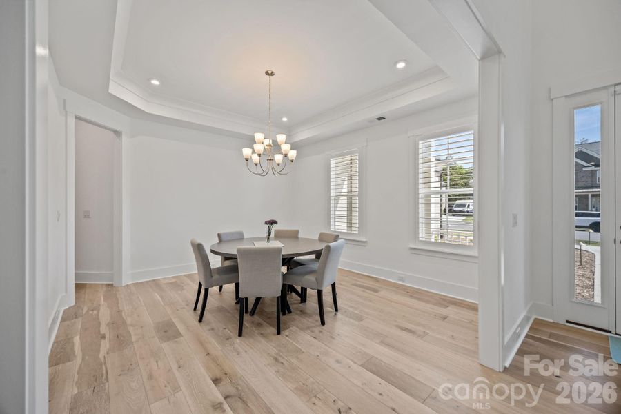 Furnished interior view inside a new home in Olmsted, Huntersville (Image 9).
