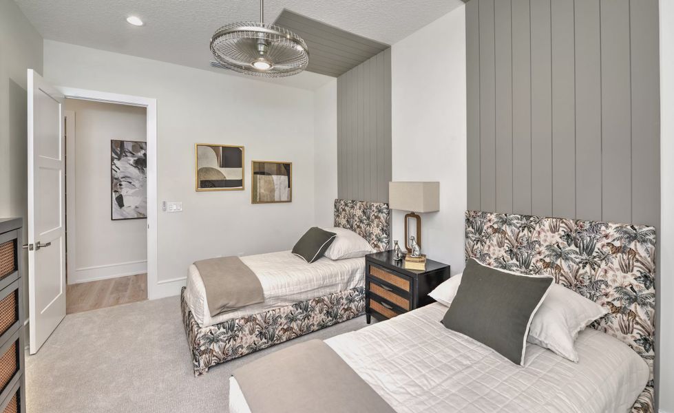 Furnished interior view inside a new home in Courtney Grove, St. Augustine (Image 50). Furnished interior view inside a new home in Courtney Grove, St. Augustine (Image 50).