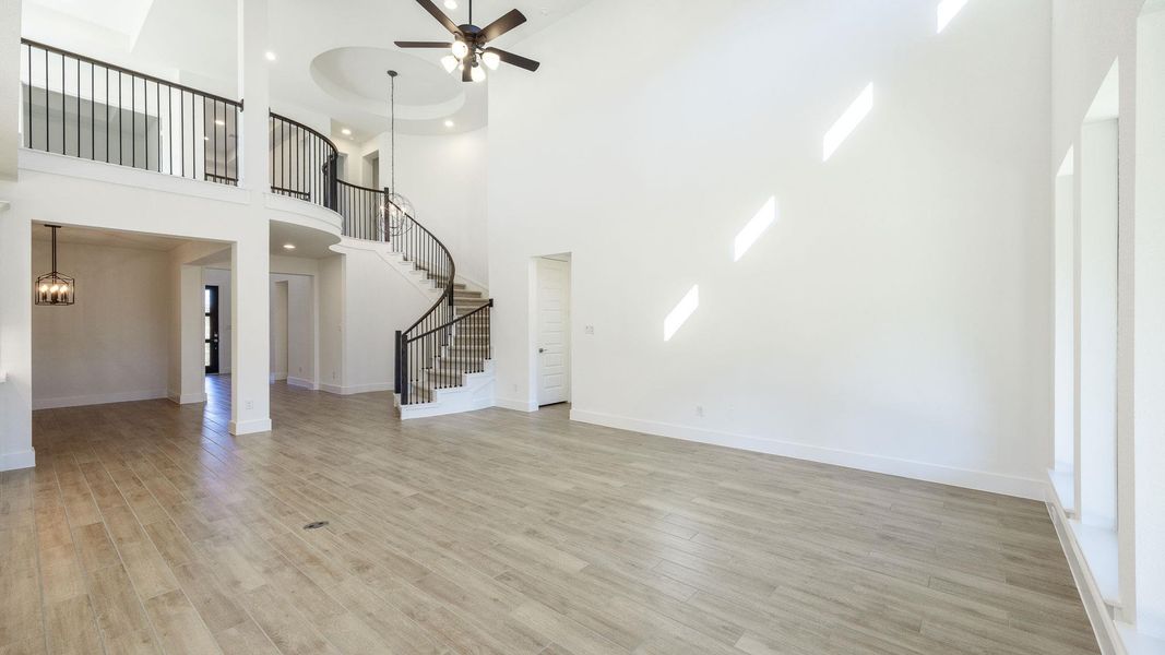 Spacious, unfurnished interior of a new home in Parkside on the River, Georgetown (Image 11).
