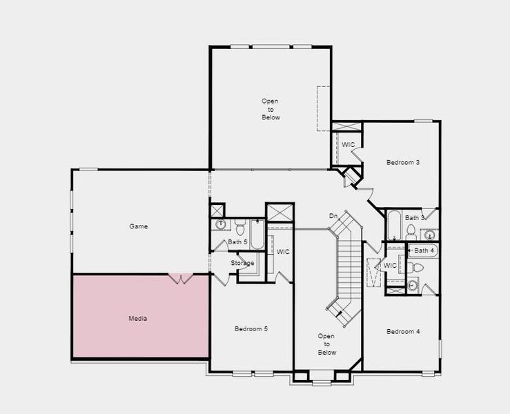 Floorplan level 2