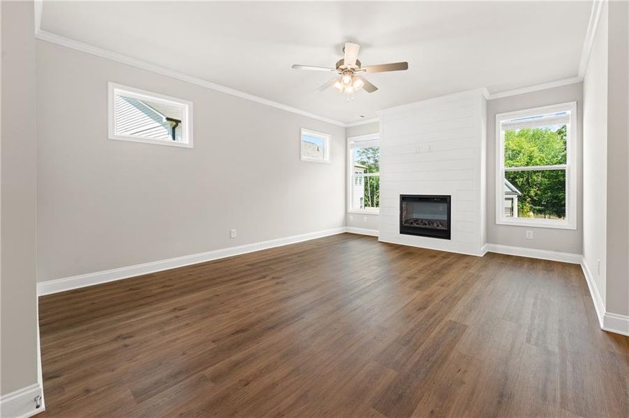 Spacious, unfurnished interior of a new home in , Duluth (Image 18).