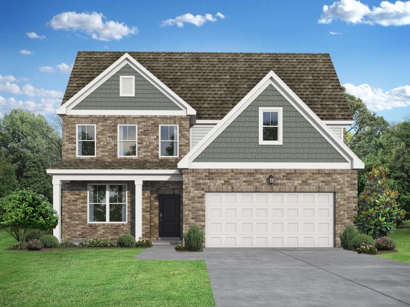 Representative exterior photo of a completed home built from the The Ash M by Davidson Homes LLC in Mercer Meadows, Royse City, TX (Image 22).