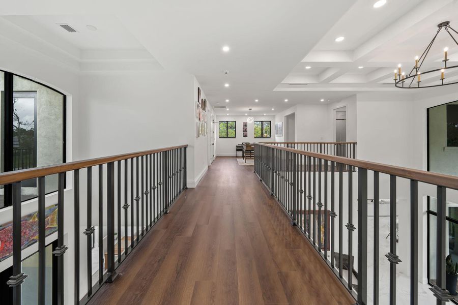 Furnished interior view inside a new home in , Palm Beach Gardens (Image 33).