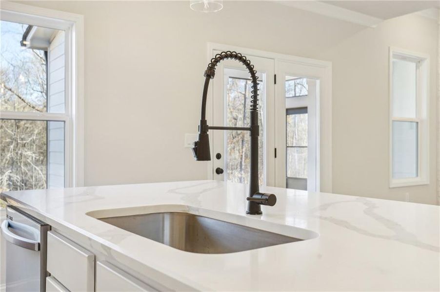 Close-up of interior finishes inside a home in Ponderosa Farms Manor, Gainesville (Image 15).