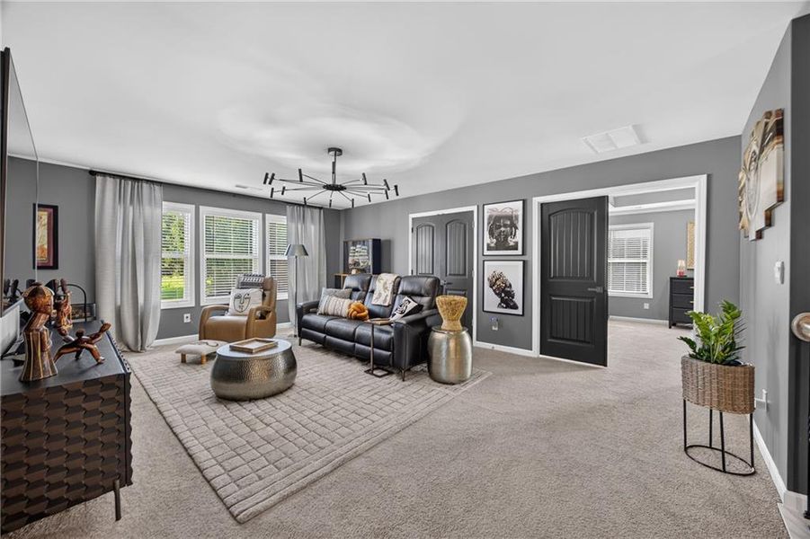 Furnished interior view inside a new home in , Douglasville (Image 6).