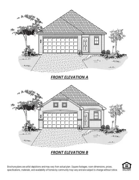 Exterior rendering of this home design in Creekhaven, Iowa Colony, TX (Image 2). Exterior rendering of this home design in Creekhaven, Iowa Colony, TX (Image 2).