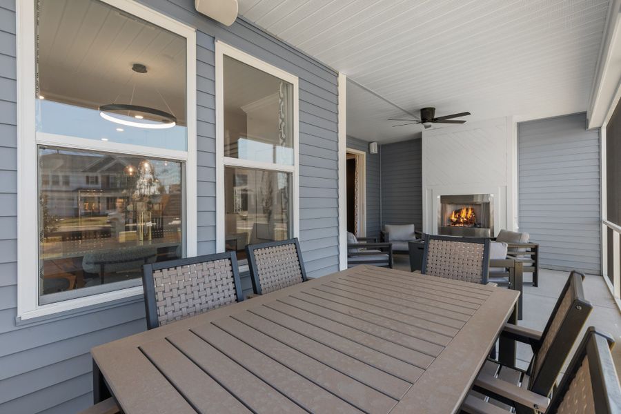 Representative furnished interior of a home built from the The Sand Dollar by Chesapeake Homes in Coastal Club of the Carolinas, Calabash (Image 24).