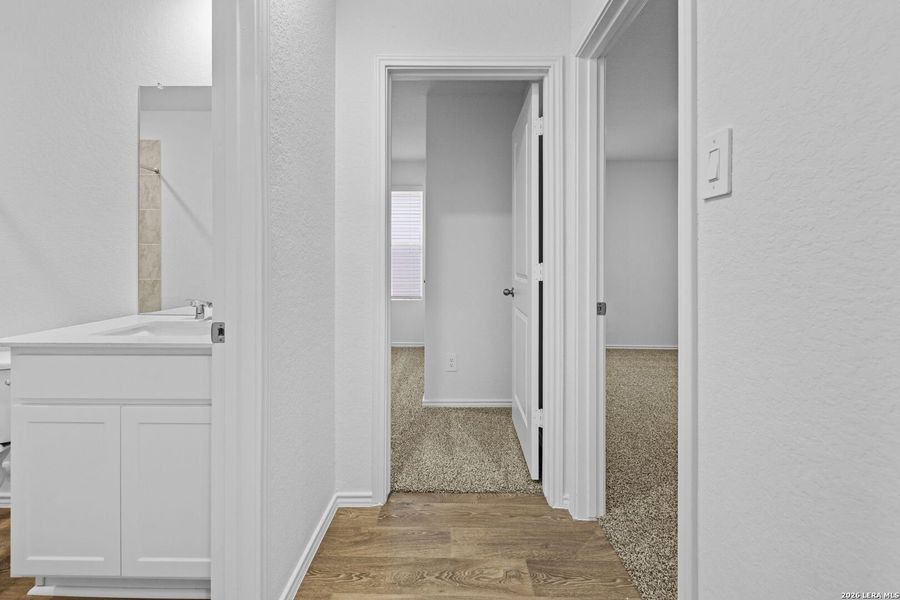 Spacious, unfurnished interior of a new home in Hickory Ridge, Elmendorf (Image 23).