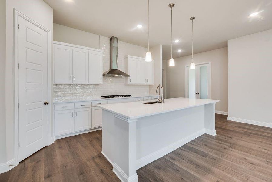 Furnished interior view inside a new home in Bayside, Rowlett (Image 12).