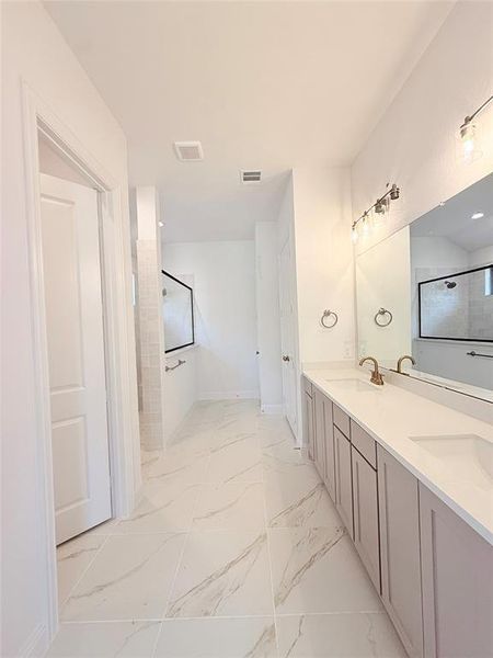 Furnished interior view inside a new home in , Burleson (Image 3).