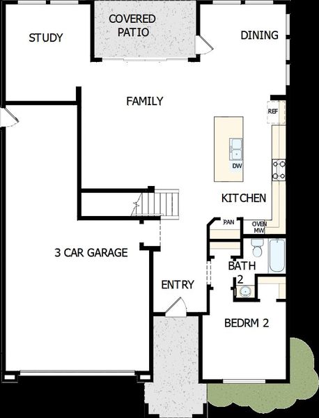 2D floor plan layout of this home in Tavolo at Soleo, San Tan Valley, AZ (Image 4). 2D floor plan layout of this home in Tavolo at Soleo, San Tan Valley, AZ (Image 4).