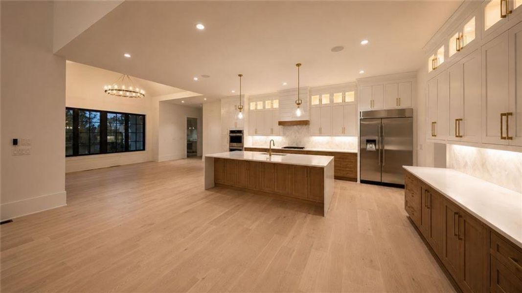 Furnished interior view inside a new home in , Alpharetta (Image 8).