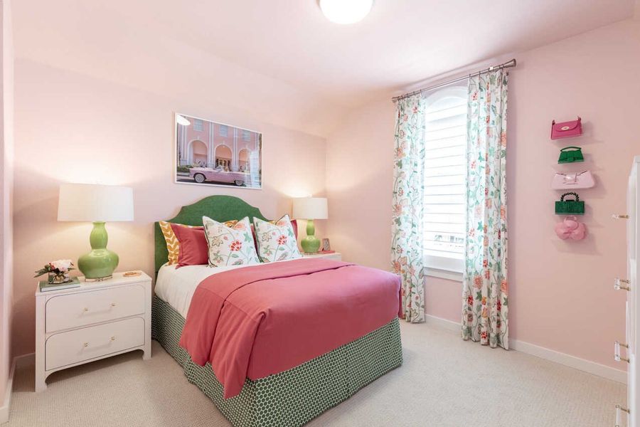 Representative Secondary Bedroom - some options shown